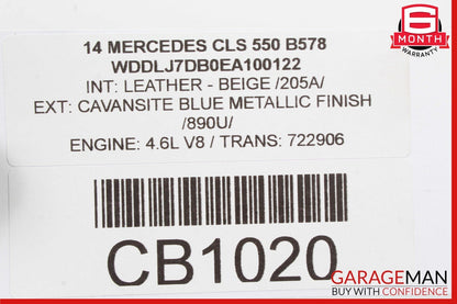 14-18 Mercedes W212 E350 E400 Power Brake Booster Master Cylinder Reservoir OEM