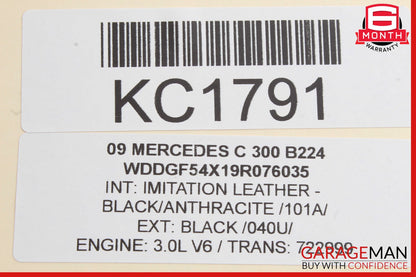 08-14 Mercedes W204 C300 C350 C63 AMG Rear Left Door Lock Latch Actuator OEM