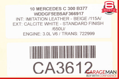 08-14 Mercedes W204 C250 C300 Front Left Side RWD Suspension Upper Control Arm