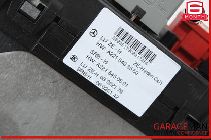 07-09 Mercedes-Benz W221 S550 Rear Trunk Fuse Box Module 2215450801