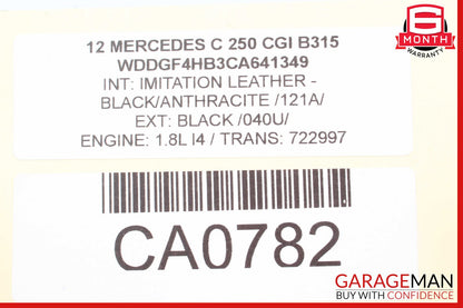 12-15 Mercedes W204 C250 SLK250 1.8L Engine Motor Camshaft Cam Housing Lower OEM