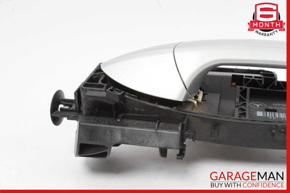 08-14 Mercedes W204 C250 C300 Rear Left Side Exterior Door Handle Iridium Silver