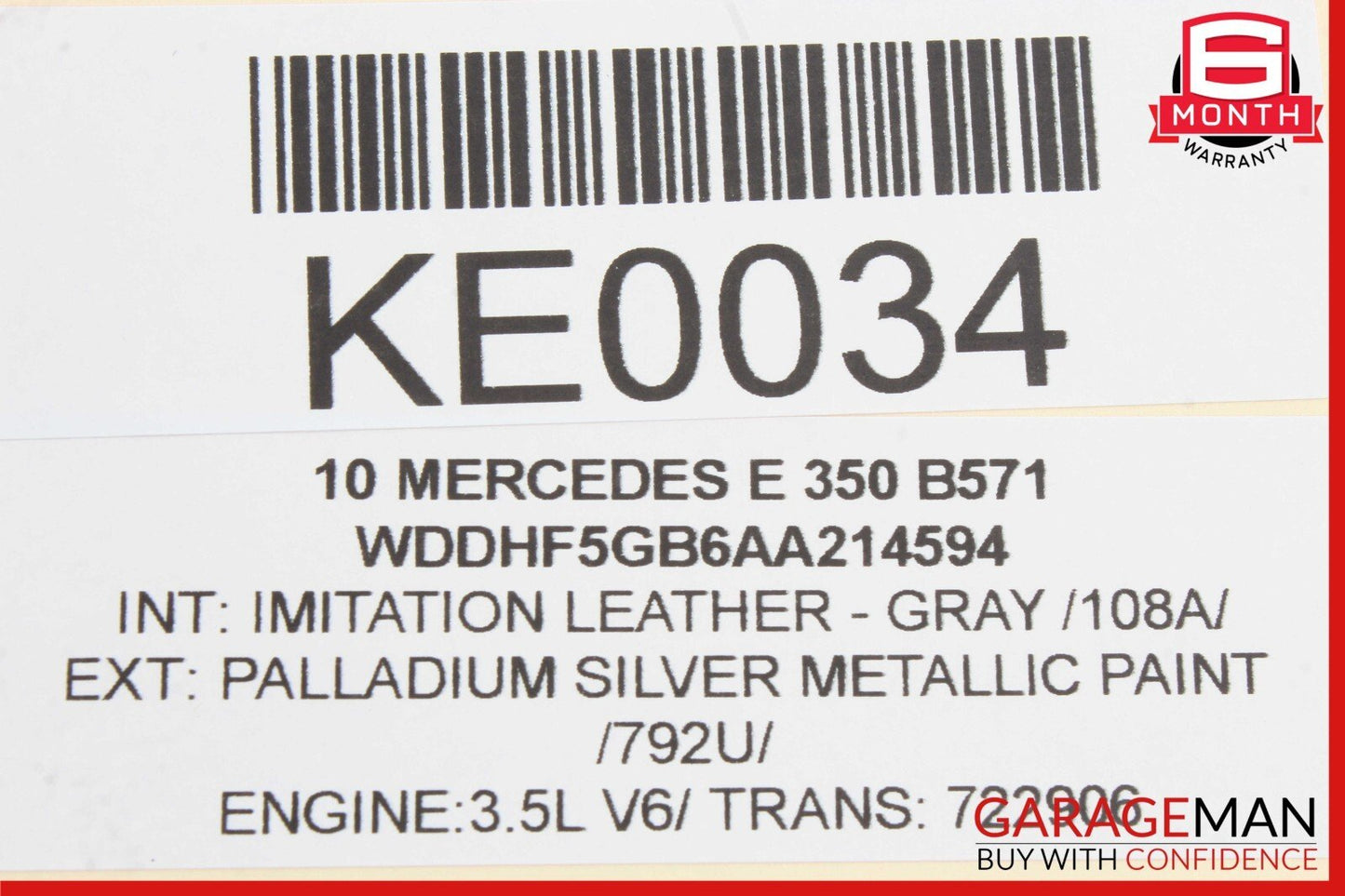 10-13 Mercedes W212 E350 E550 E63 Front Left Side Seatbelt Seat Belt Retractor
