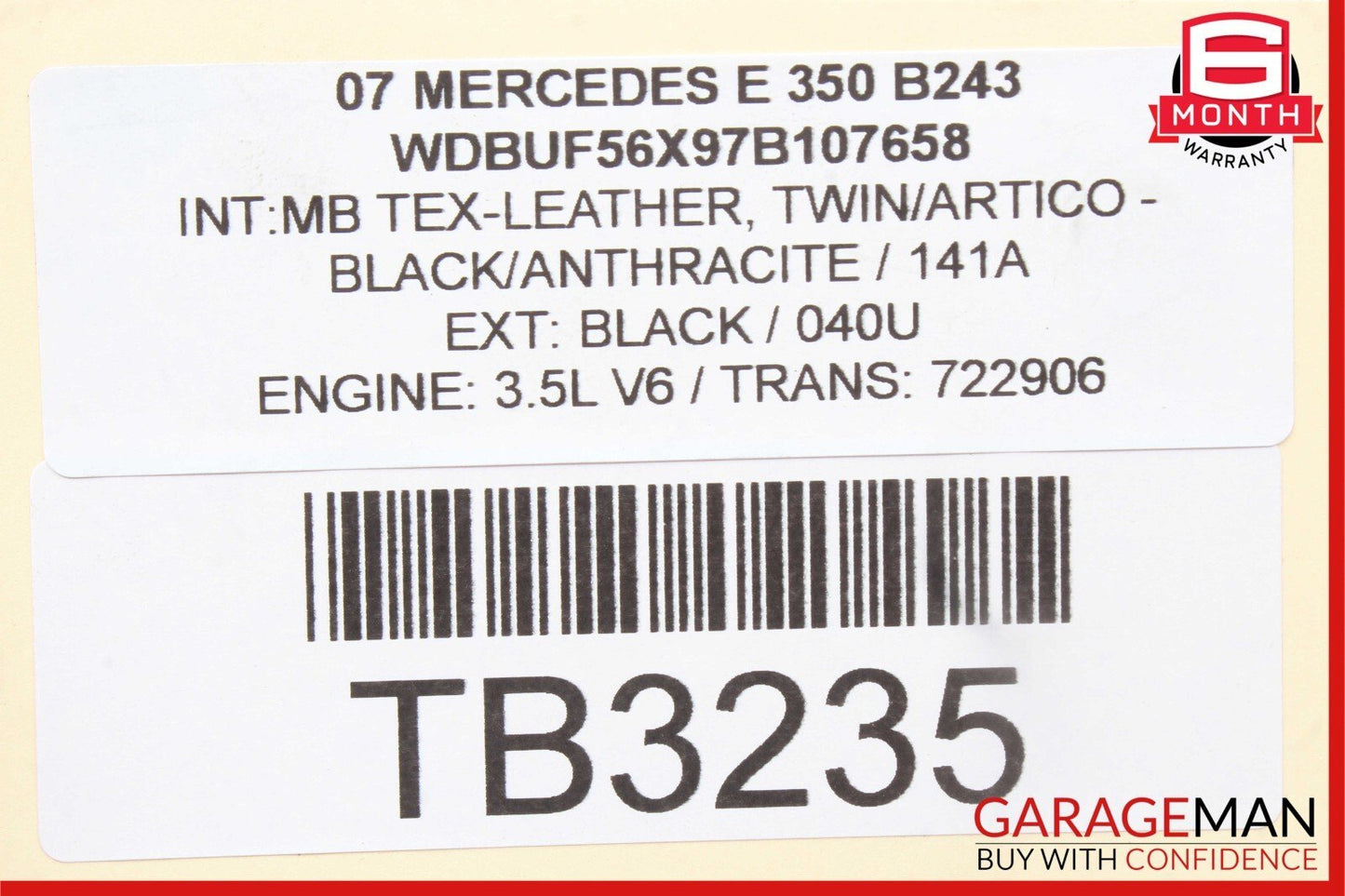 03-11 Mercedes W211 E350 E500 E550 CLS550 Front Left Side Upper Control Arm OEM