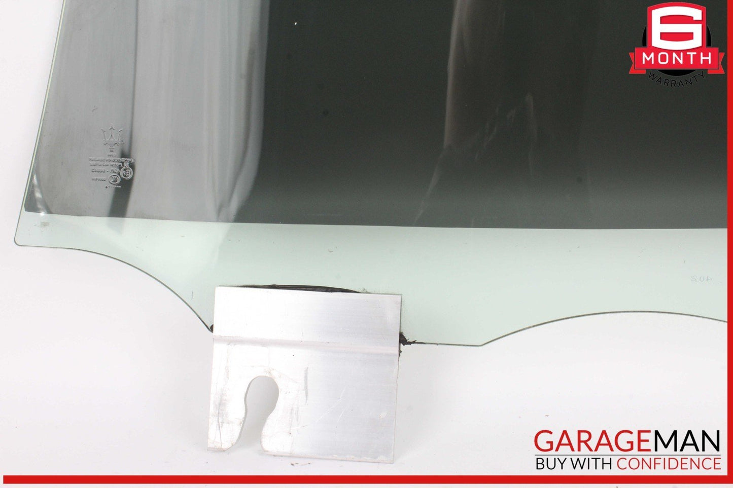 14-22 Maserati Quattroporte M156 Rear Right Passenger Side Door Window Glass OEM