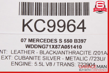 07-13 Mercedes W221 S550 Dash Suspension ESP Cluster Controller Switch Module
