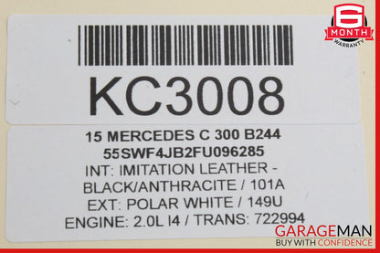 15-20 Mercedes W205 C300 Gas Throttle Accelerator Pedal 2053000004 OEM