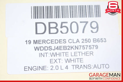 14-19 Mercedes W117 CLA250 Front Left Interior Door Trim Panel Cover Assembly