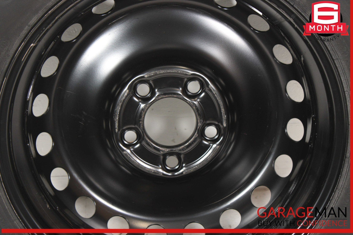 08-14 Mercedes W204 C250 C300 Emergency Spare Tire Donut Wheel Rim 125 90 16"