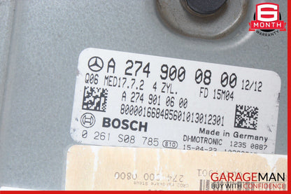 15-20 Mercedes W205 C300 GLC350e E300 M274 2.0L ECU ECM Engine Control Module