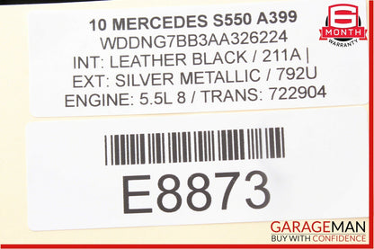 07-13 Mercedes W221 S400 S550 CL550 Right Side Dash AC A/C Air Vent Trim Black