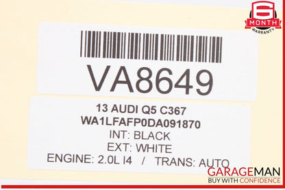13-17 Audi Q5 Engine Computer Control Module Unit ECU ECM 8R1907115B OEM