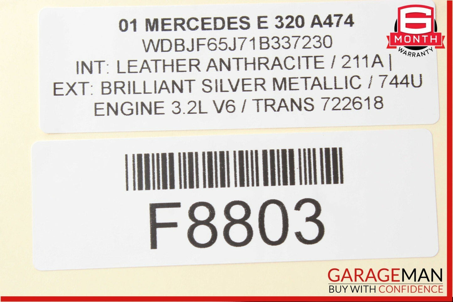 98-02 Mercedes W210 E300 E320 Front Left SAM Fuse Relay Junction Box Assembly