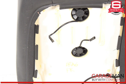 12-18 Audi A6 Front Right Top Upper Seat Cushion Black OEM