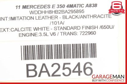 08-11 Mercedes W212 E350 E500 C300 Rear Left Side Door Lock Latch Actuator OEM