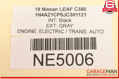 13-24 Nissan Leaf Automatic Transmission Gear Shift Selector Knob 75G020LHD OEM