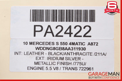10-13 Mercedes W211 S350 S550 Rear Left & Right Side Brake Caliper Calipers Set