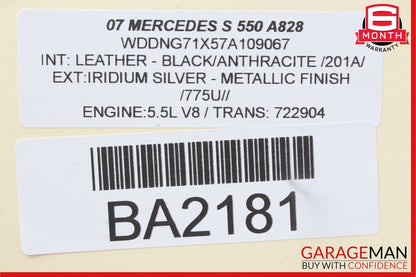 07-13 Mercedes W221 S400 E550 Front Active Lane Assist Camera OEM