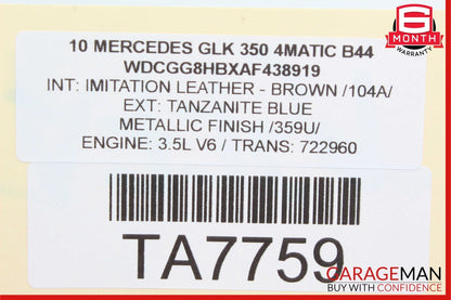 03-09 Mercedes W209 CLK350 CLK55 Front Right Side Lower Suspension Control Arm