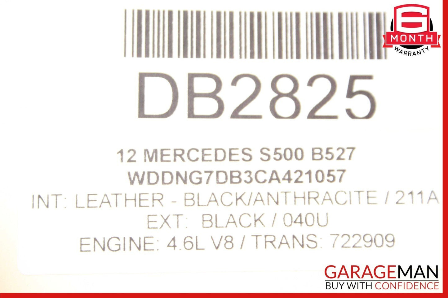 12-13 Mercedes W221 S550 7G Tronic Automatic Transmission Assy 722.909 RWD OEM