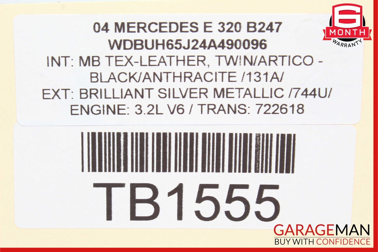 03-09 Mercedes W211 E320 E350 Front Right Suspension Upper Control Arm OEM