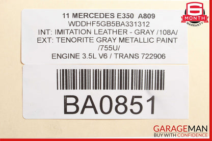 10-11 Mercedes W212 E350 E550 Rear SAM Module Fuse Box Relay 2129003702 OEM