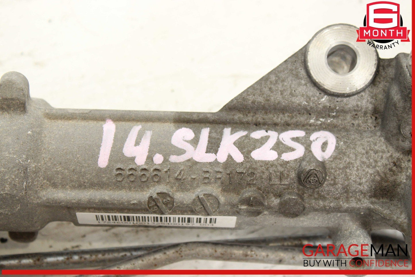 12-20 Mercedes R172 SLK250 SLC300 SLK300 Power Steering Rack and Pinion OEM