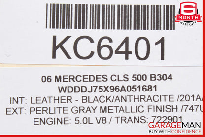 06-11 Mercedes W219 CLS500 CLS55 Door Control Module Front Right Passenger OEM