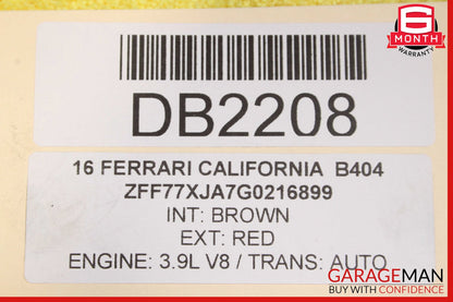 15-18 Ferrari California T Engine Motor Cooling Radiator OEM
