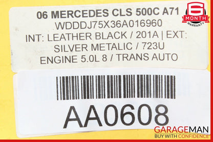 06-11 Mercedes W219 CLS350 CLS500 Front Right Side Door Lock Latch Actuator
