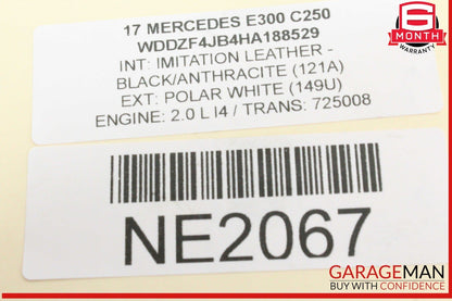 15-20 Mercedes W213 E300 SLC300 M274 Engine Vacuum Pump 2701800901 OEM