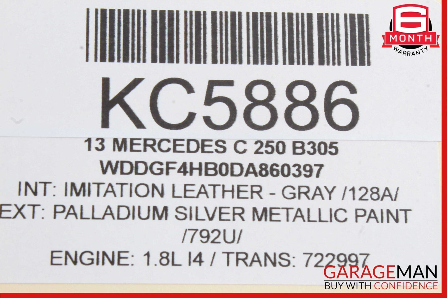 08-18 Mercedes E250 CLS550 E350 C350 Front Right Side Door Lock Latch Actuator
