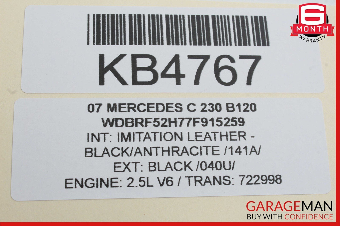 01-07 Mercedes W203 C230 Front Right & Left Door Sound Audio Speaker Set OEM