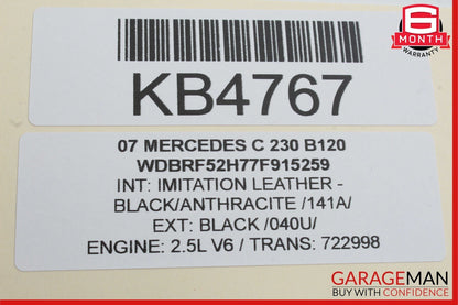 01-07 Mercedes W203 C230 Front Right & Left Door Sound Audio Speaker Set OEM