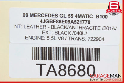 09-13 Mercedes X164 GL55 4MATIC Driver Steering Wheel w/ Paddle Shifters OEM