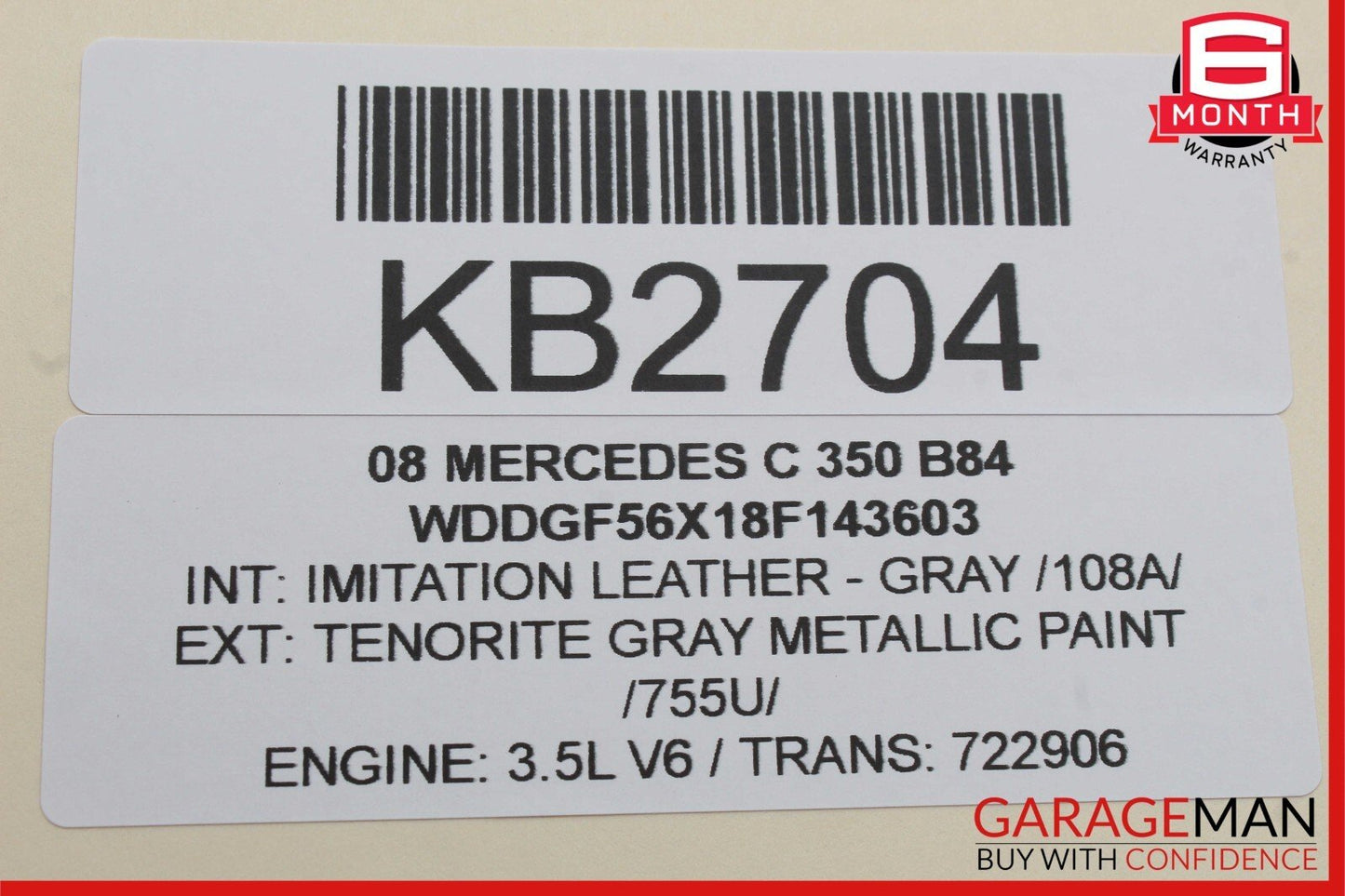 08-14 Mercedes W204 C350 Front Right Side Door Panel Tweeter Speaker Cover OEM
