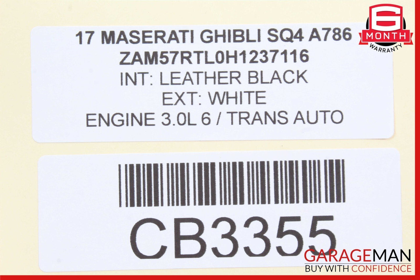 14-17 Maserati Ghibli M157 Rear Left or Right Side Control Arm 670007251 OEM