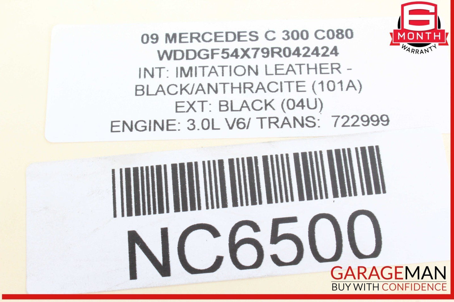 05-12 Mercedes W204 C300 C230 Right Side Engine Camshaft Cam Shaft Exhaust OEM
