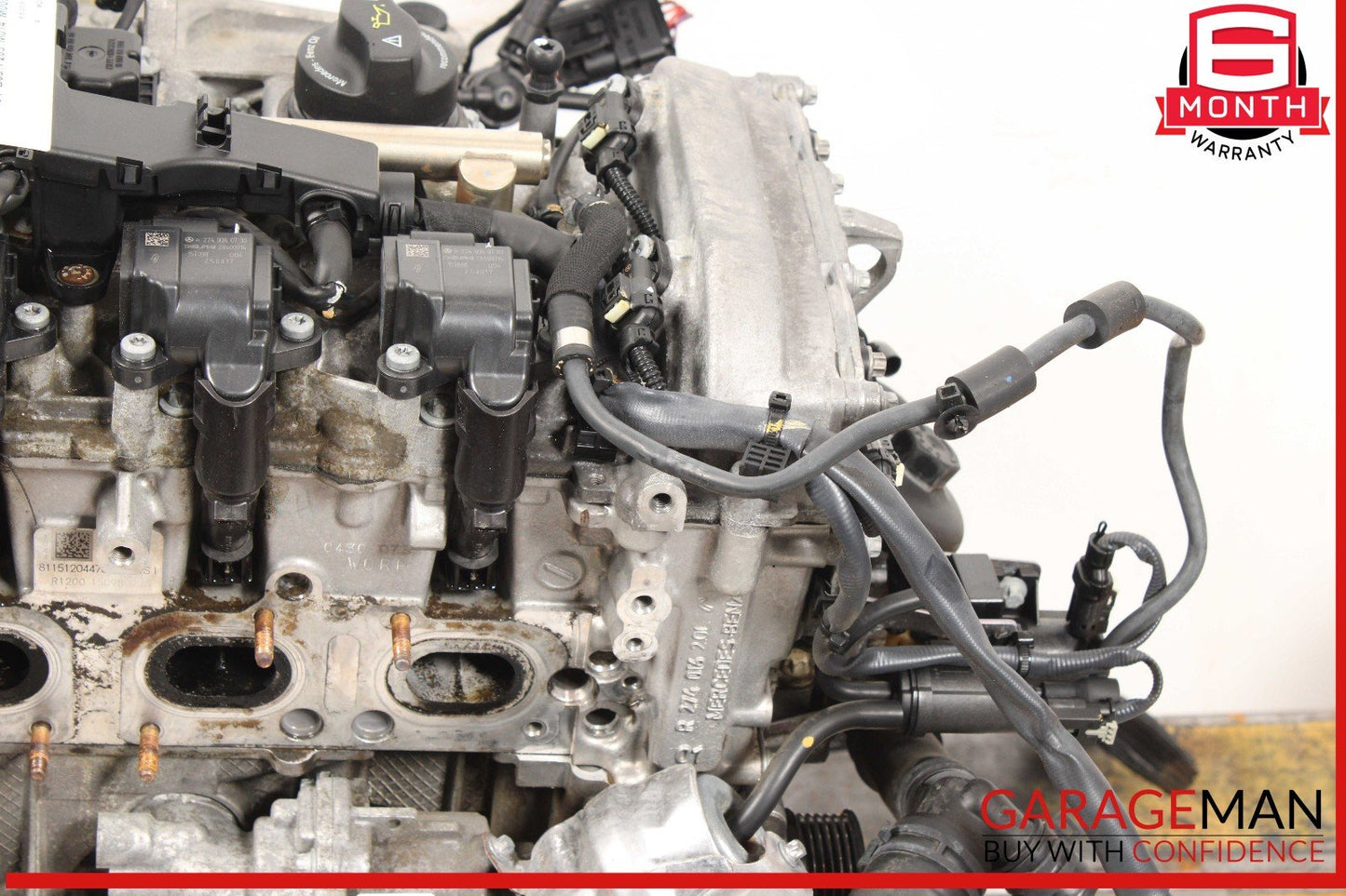 15-20 Mercedes X253 GLC300 C300 E300 M274 2.0L Engine Motor Block Assembly OEM