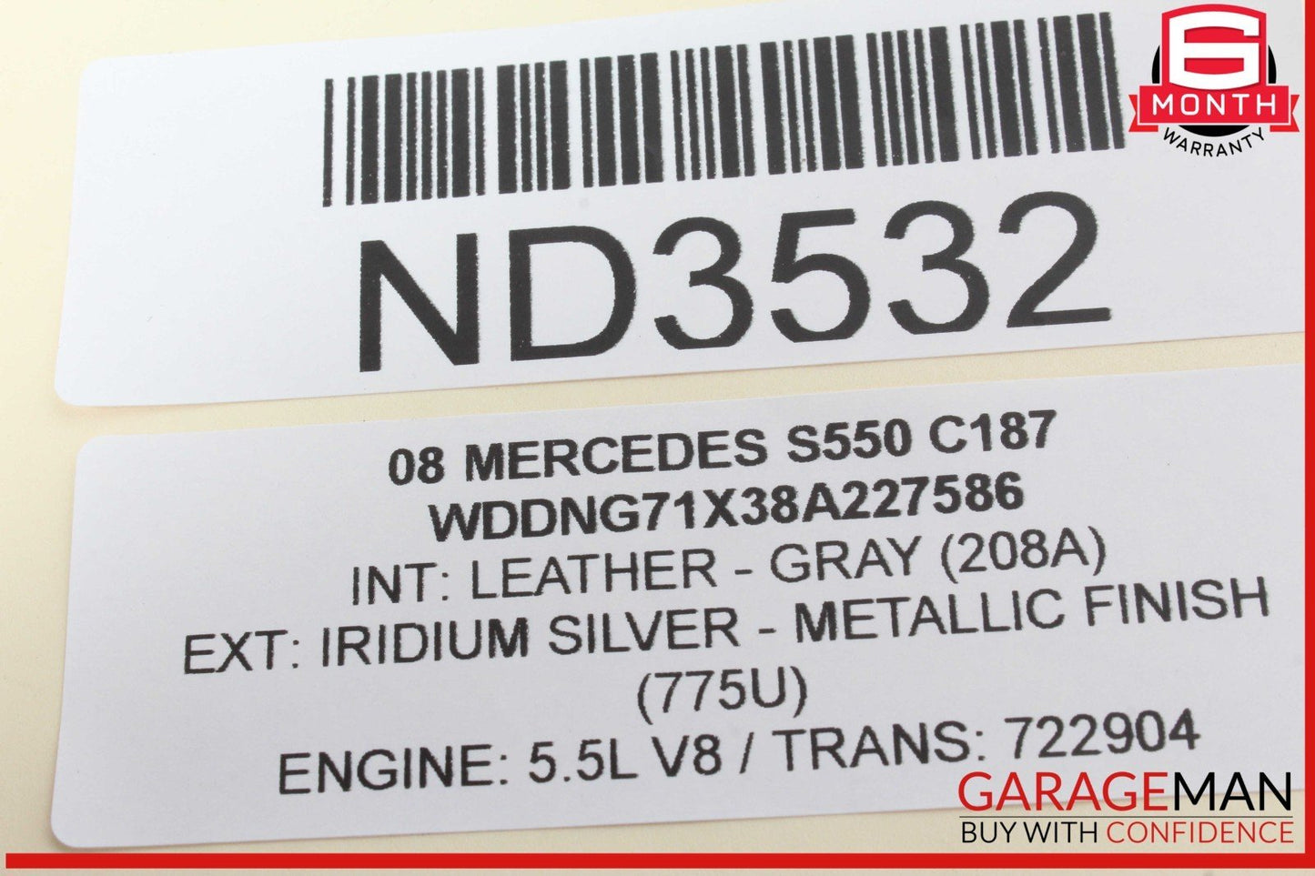 07-13 Mercedes W221 S550 S63 AMG Front Right Door Control Module 2218704293 OEM