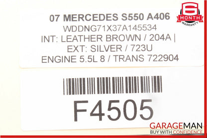 07-13 Mercedes W221 S550 CL550 S63 A/C AC Heater Climate Control Switch OEM