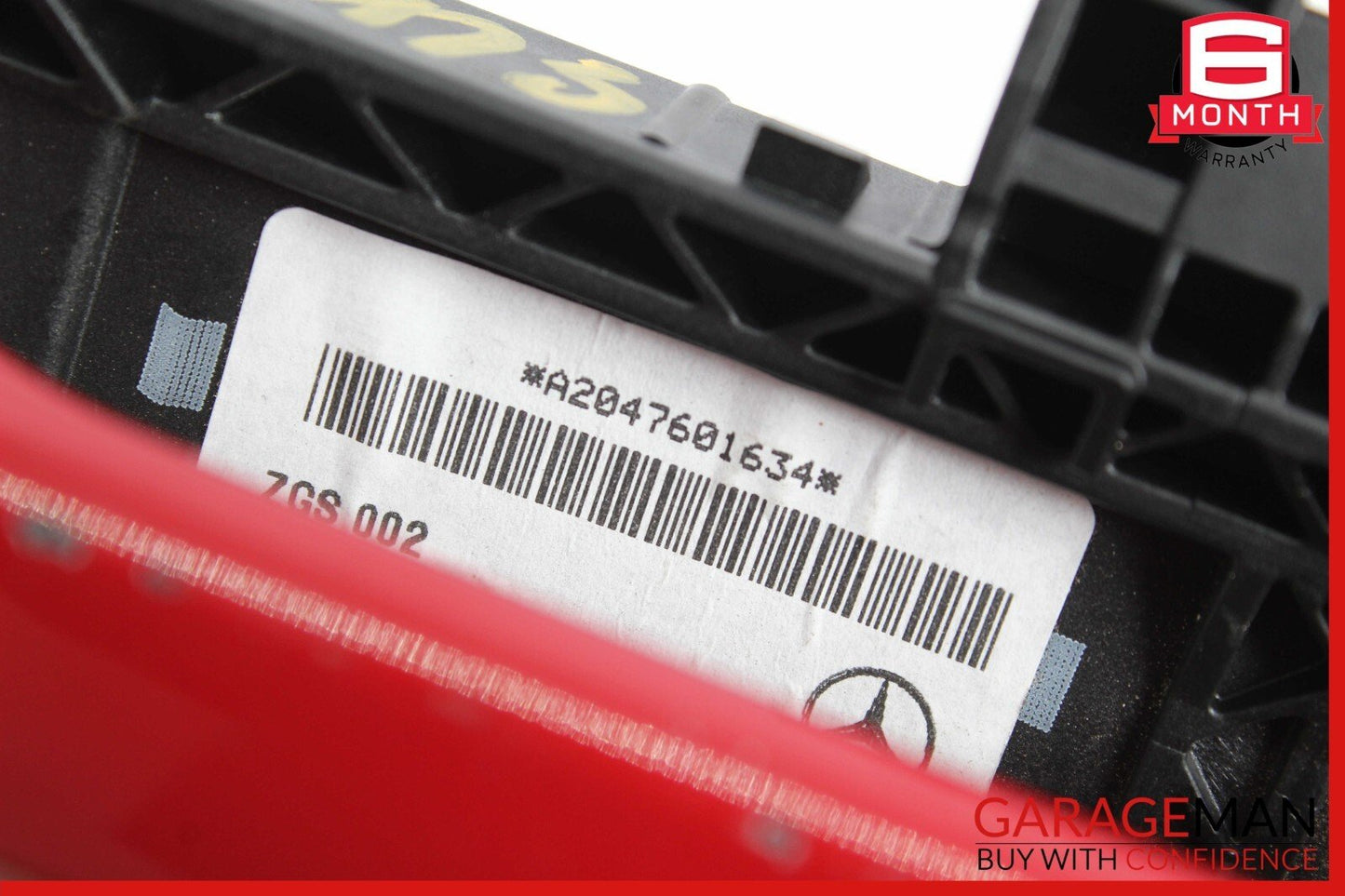 12-20 Mercedes R172 SLK250 SLC300 CLA250 Right Side Exterior Door Handle Red