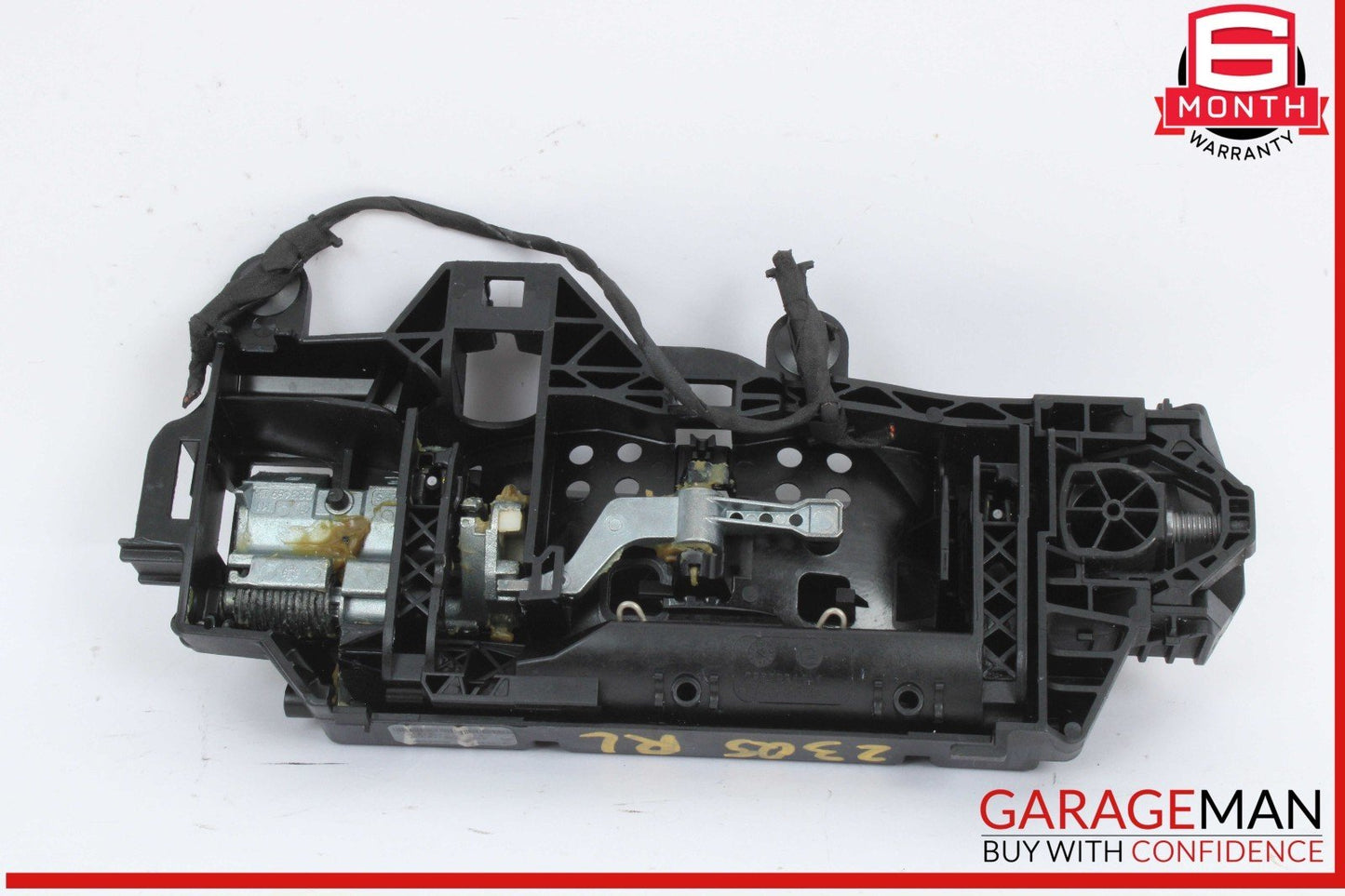 18-25 Audi Q5 SQ5 Rear Left Driver Side Exterior Door Handle Gray OEM