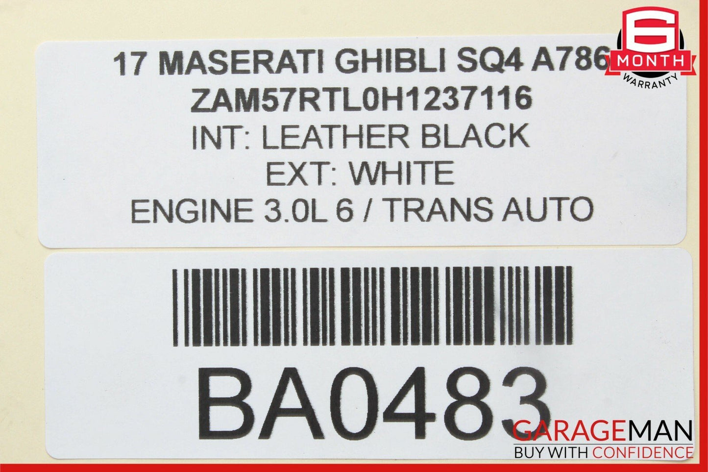 14-17 Maserati Ghibli S Q4 AWD Front Prop Propeller Drive Axle Shaft Driveshaft