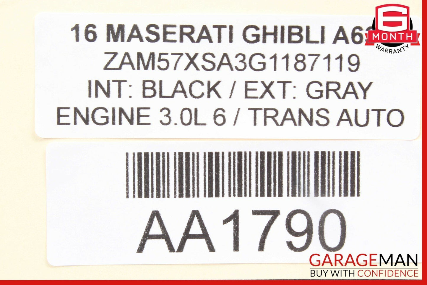 14-17 Maserati Ghibli Front Left Driver Side Dash AC A/C Air Vent Grille OEM