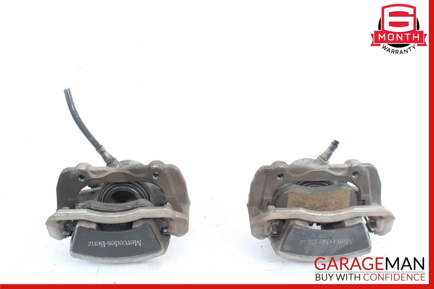 08-15 Mercedes W204 C250 Front Left & Right Side Brake Caliper Calipers Set OEM