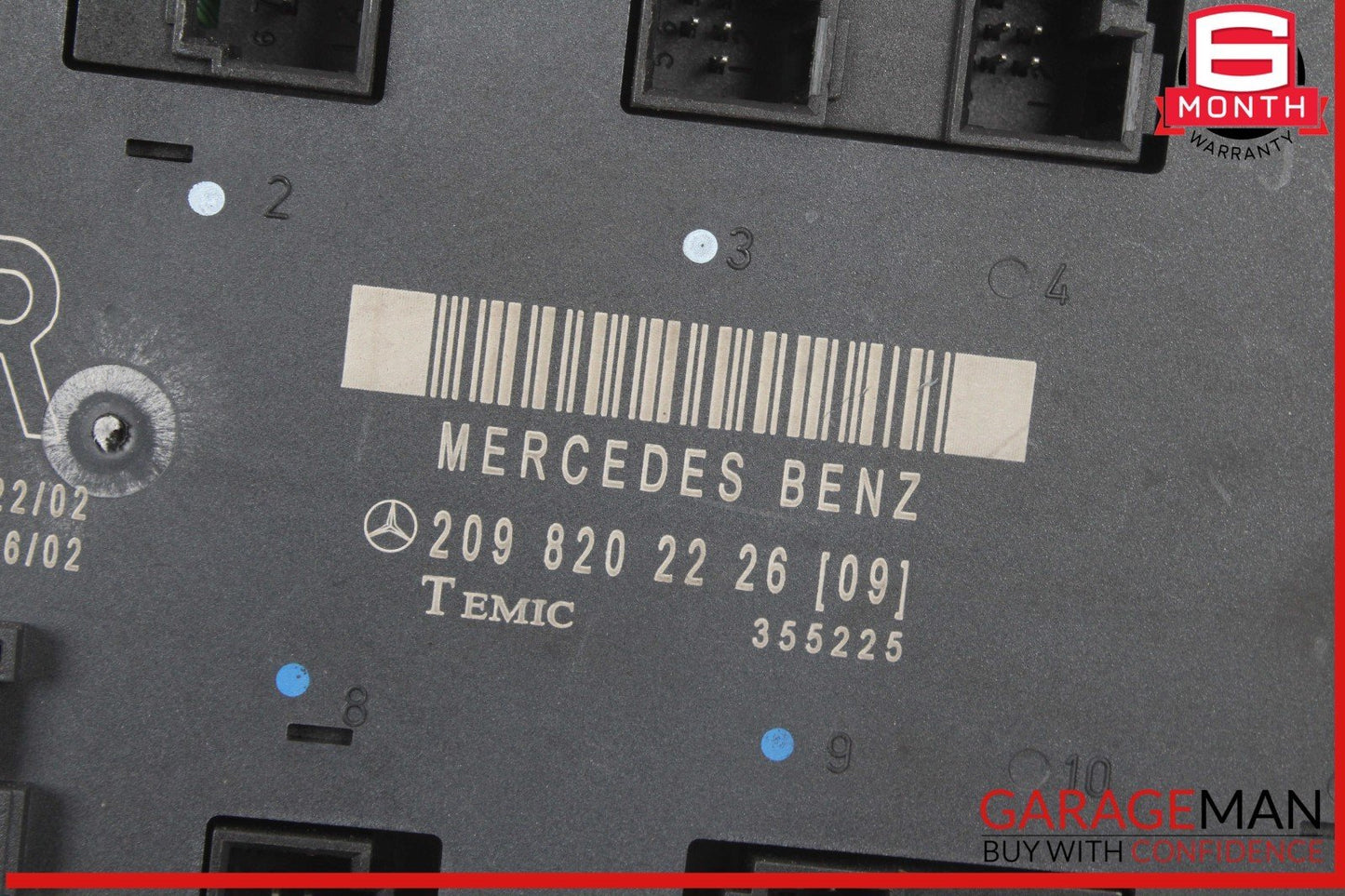 03-09 Mercedes W209 CLK55 AMG CLK350 Front Right Side Door Control Module OEM