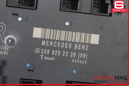 03-09 Mercedes W209 CLK55 AMG CLK350 Front Right Side Door Control Module OEM