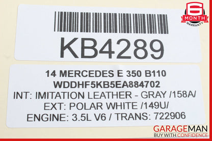 08-18 Mercedes CLS400 C250 GLK350 E550 E350 Front Left Side Seat Control Module