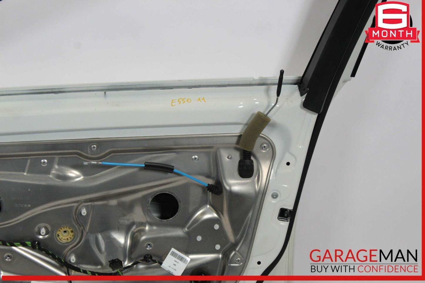 10-16 Mercedes W212 E500 E550 Front Right Side Exterior Door Shell Assembly OEM